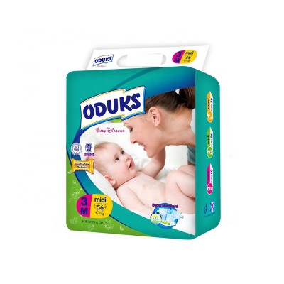 breathable disposable white cotton baby diapers